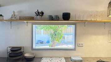 Familie huis, terras, uitzicht op tuin | Privékeuken