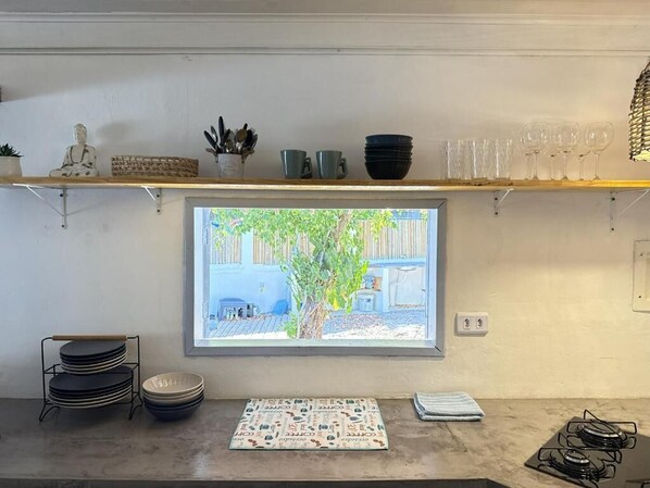 Casa familiare, patio, vista giardino | Cucina privata