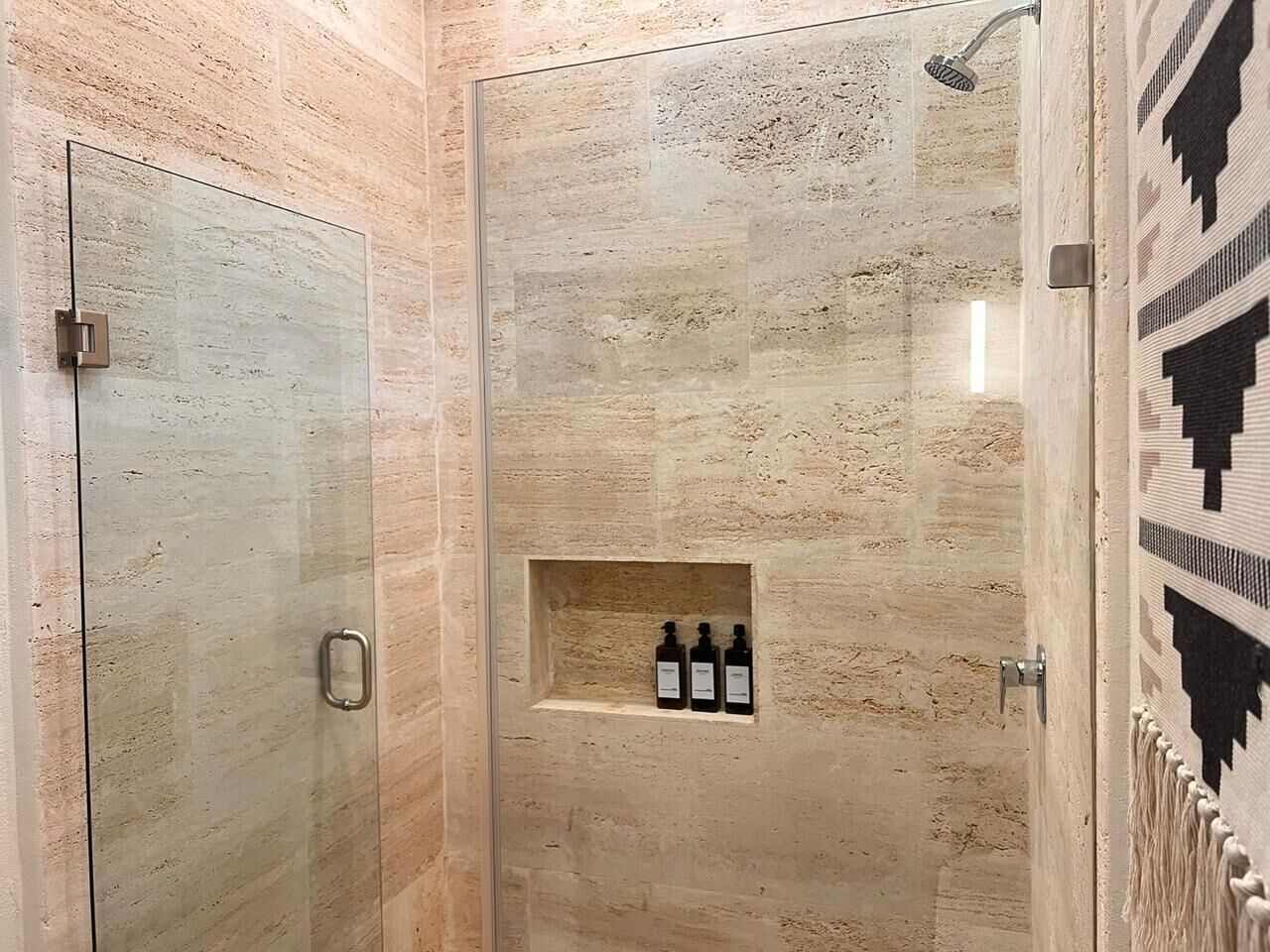 Towels, soap, toilet paper