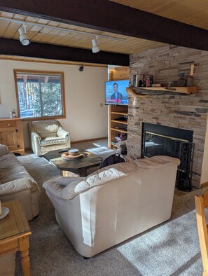 Living area - Lovely 4-bedroom house in Breckenridge perfect for your getaway (Breckenridge)