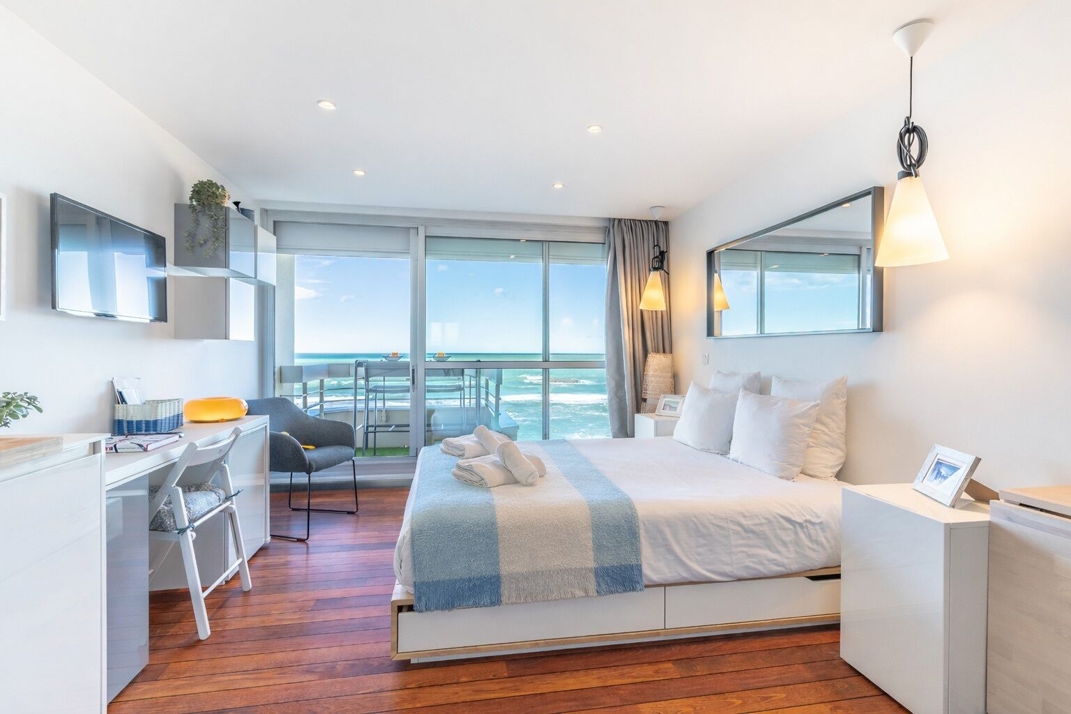 Baïa - Studio Vue Imprenable Sur La Mer - Biarritz
