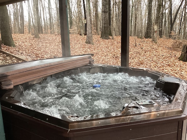 Bain à remous extérieur
