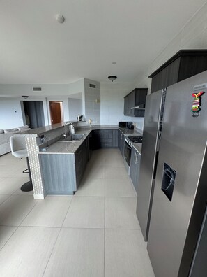 Apartamento de lujo, vistas al mar | Cocina privada