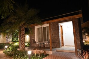 Majoituspaikan julkisivu