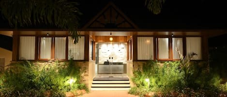 Fachada da propriedade