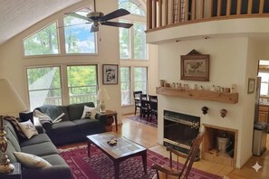 تلفزيون، مدفأة