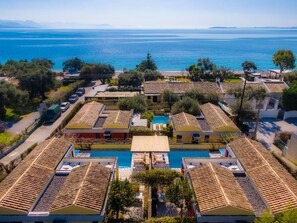 Outdoor pool - Barbati Beach - Villa Lefkada (Barbati)