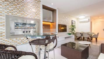 Apartamento básico | Opções para refeição
