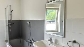 Towels, soap, toilet paper