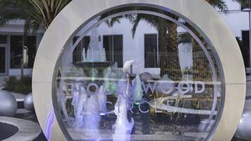 Enceinte de l’hébergement