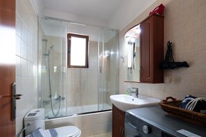 Villa, 4 Bedrooms, Private Pool, Sea View | Bathroom - Hara Villa (Rethymno)