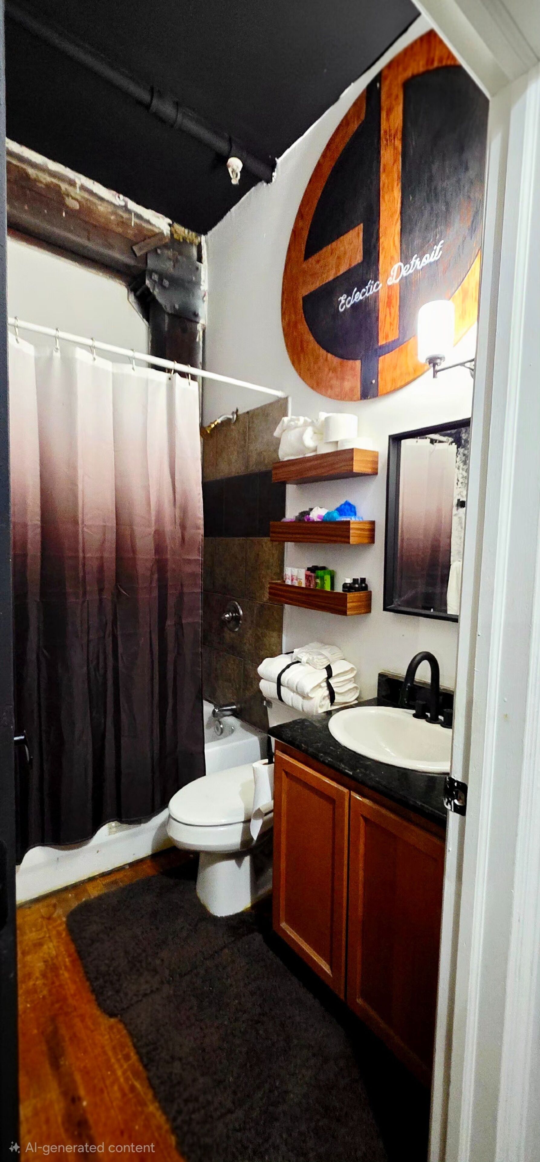 Towels, soap, toilet paper