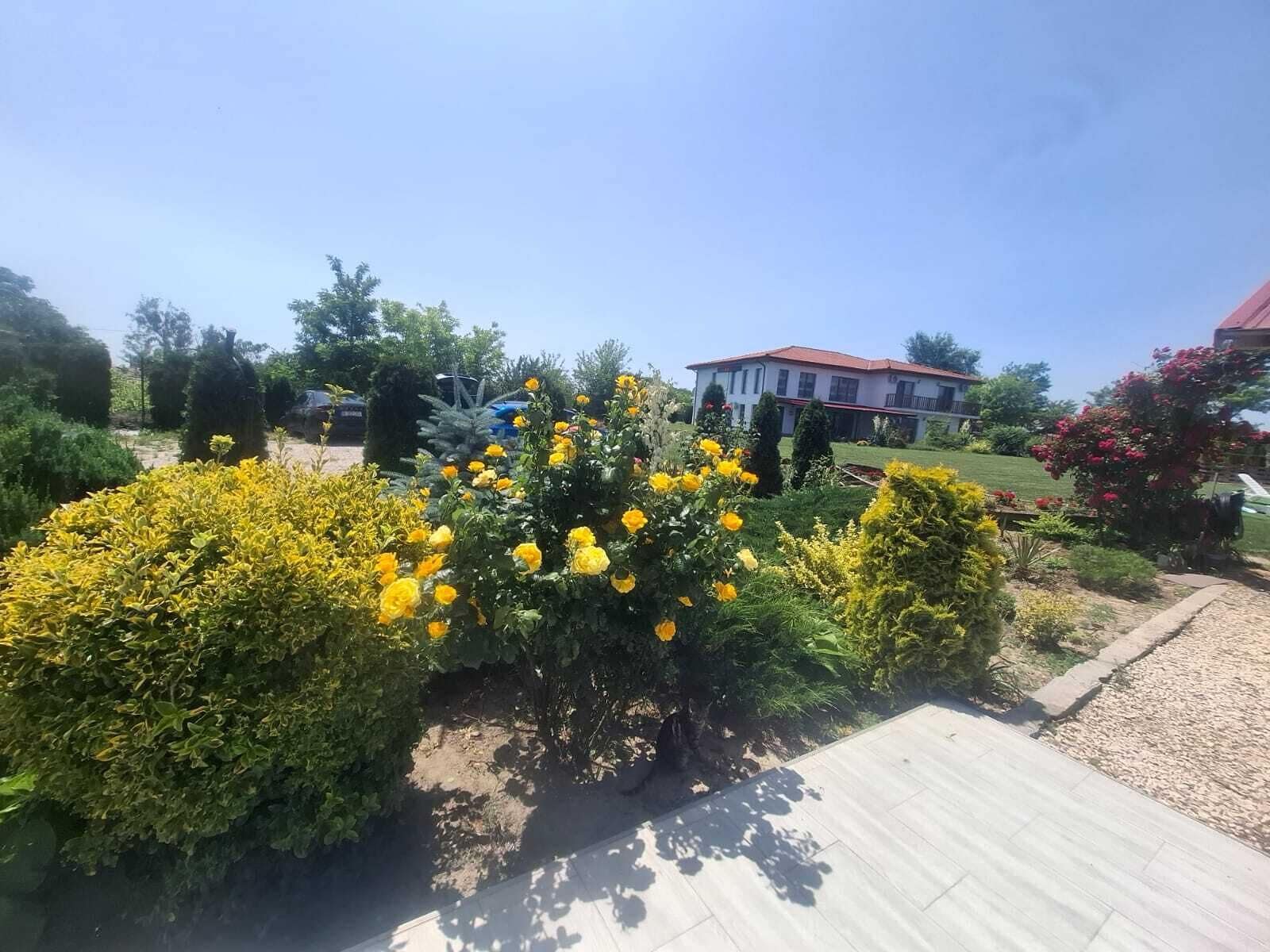 Majoituspaikan julkisivu