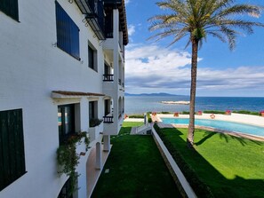 Exterior - Cozy apartment 50m from the beach with terrace (L'Escala)