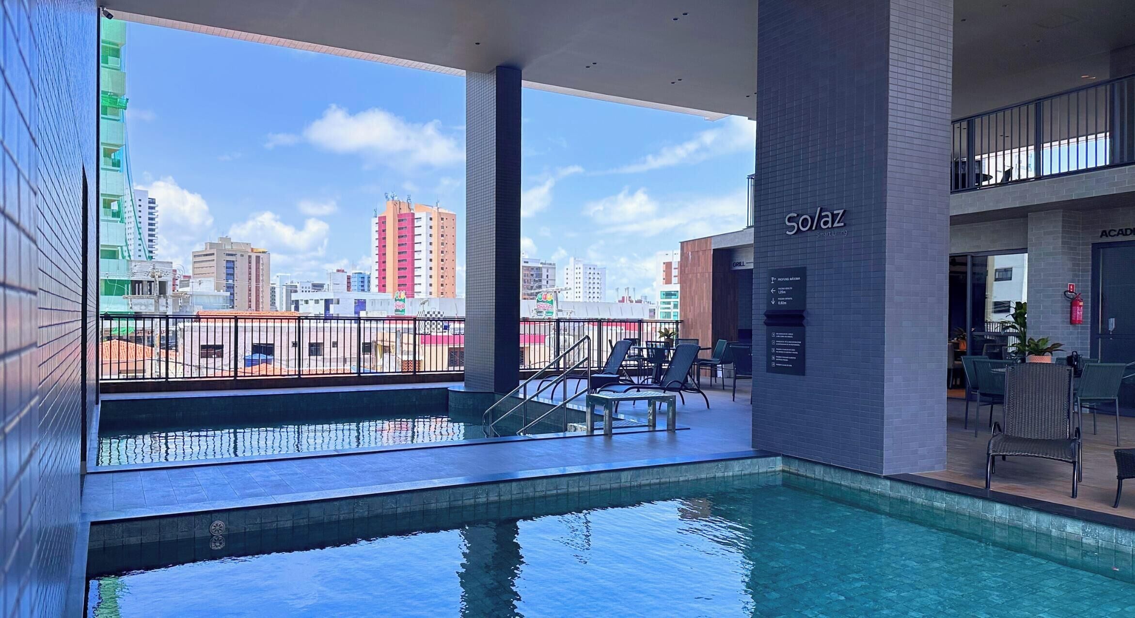 2 indoor pools, open 8:00 AM to 9:00 PM, sun loungers