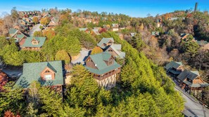 Exterior - Smoky Mtn Retreat w/ Spa/Game Room/Large Balcony! (Sevierville)