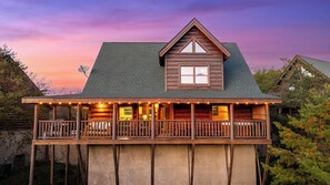 Exterior - Smoky Mtn Retreat w/ Spa/Game Room/Large Balcony! (Sevierville)