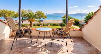 Villa Psani Beachfront Escape With Garden