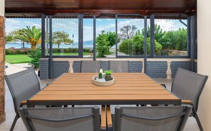House | 2 bedrooms, Internet - Villa Psani Beachfront Escape With Garden (Nafpaktos)