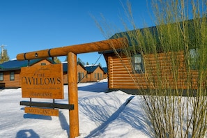Front of property - The Willows Cabins (West Yellowstone)