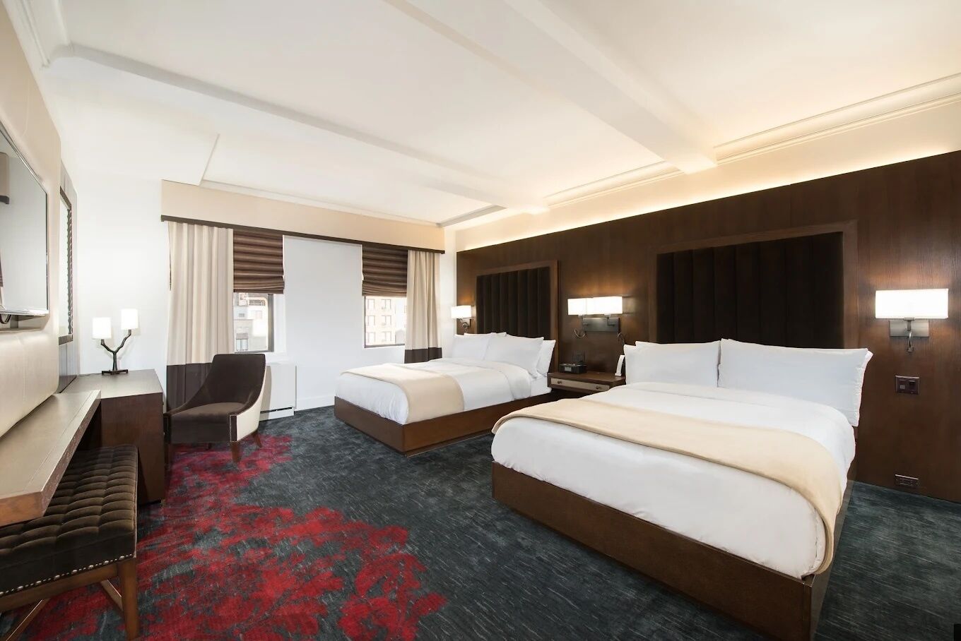 In-room safe, desk, blackout drapes, iron/ironing board