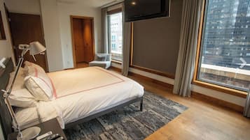 In-room safe, desk, blackout curtains, iron/ironing board