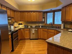 Private kitchen - Old Mission Peninsula home with Lake Michigan Beach Access (Traverse City)