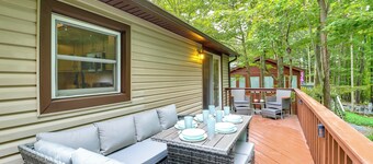 1 Mi to Lake, Golf & Ski Access: The Hideout Home!