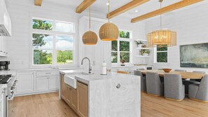 House (5 Bedrooms) | Interior - Spacious Coastal Retreat Near Inlet Beach With Bikes, Balconies & Modern Design Bluewater View by Avantstay (Panama City Beach)