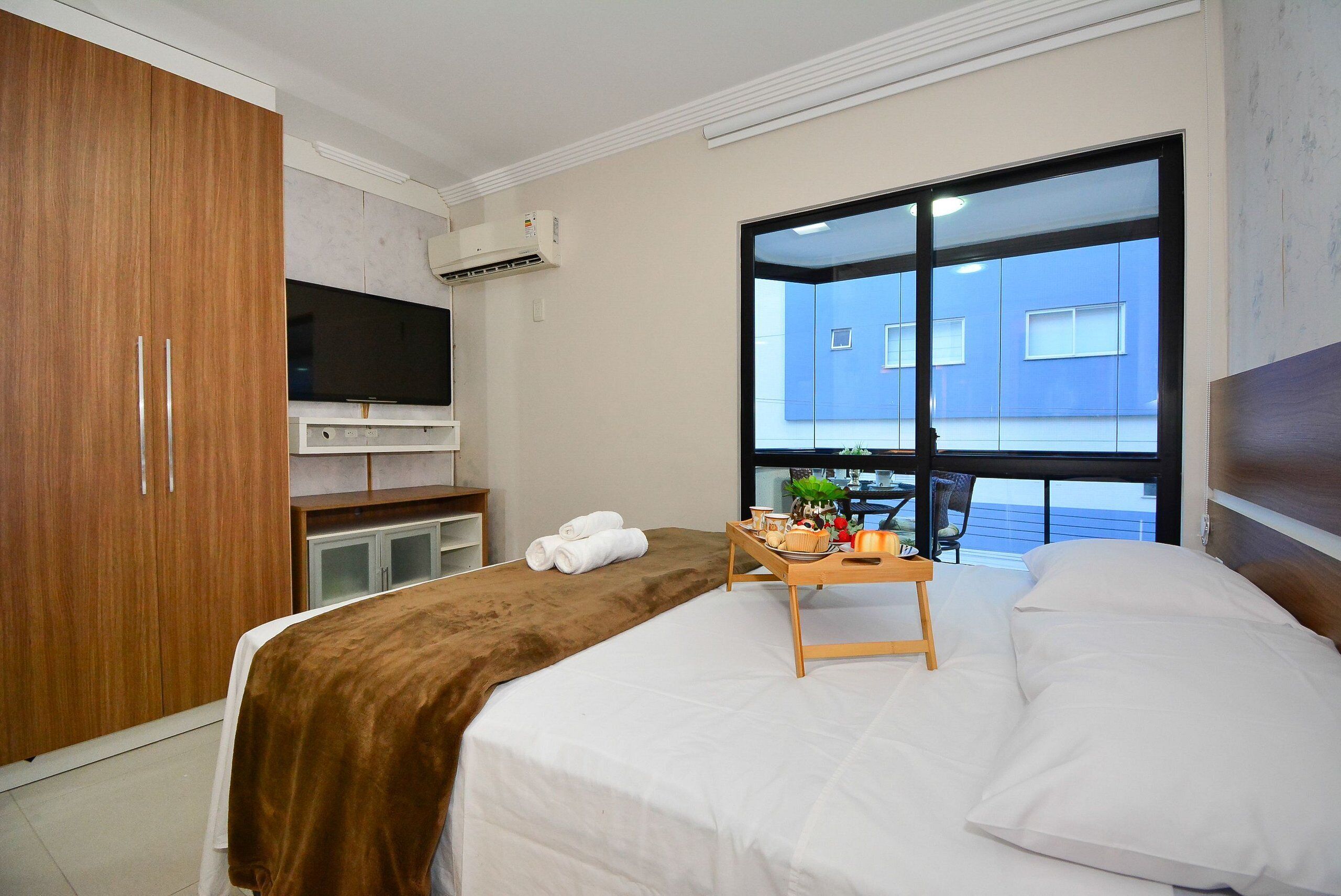 Apartamento | Cortinas blackout, Wi-Fi de cortesia