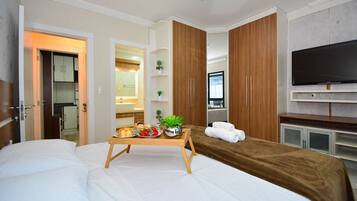 Apartemen | Tirai kedap cahaya dan Wi-Fi gratis