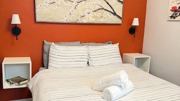 1 chambre, fer et planche à repasser, Wi-Fi, literie fournie