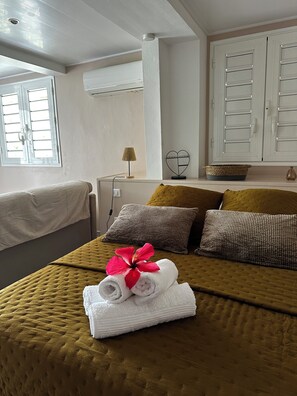 1 bedroom, iron/ironing board, travel cot, free WiFi - Plaisance et Fleurs" apartment with jacuzzi, quiet cocoon. Rated 3 ⭐️⭐️⭐️ (Le Vauclin)