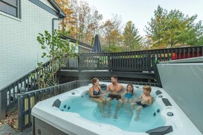 Outdoor spabad