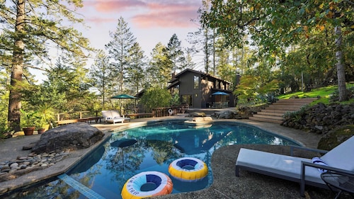 10-acre Wellness Retreat, Pool, Sauna, Ceremony Tent Fable Sonoma by Avantstay