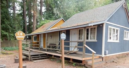 Cabin 2 Bedrooms - Room 8 - A non - smoking room with two queen sized beds.