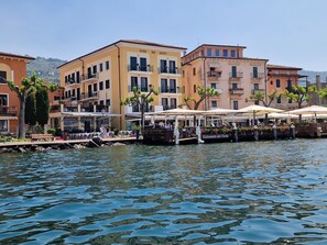 Exterior - Lake Garda View • Historic Villa Apartment + Pool (Torri del Benaco)