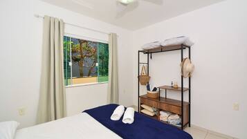 Blackout drapes, iron/ironing board, free WiFi