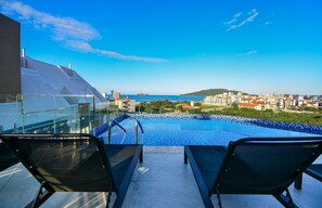 Apartment | Pool | 4 outdoor pools - Gaivotas Golden Luxo a 200m praia-NIN012 (Florianópolis)