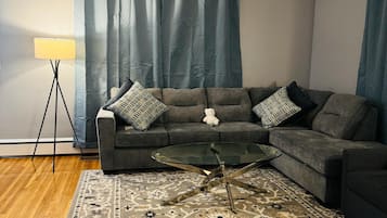 Smart-tv och eldstad