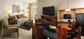 Living area - Charming 2-bedroom villa with AC in stunning Scottsdale (Scottsdale)