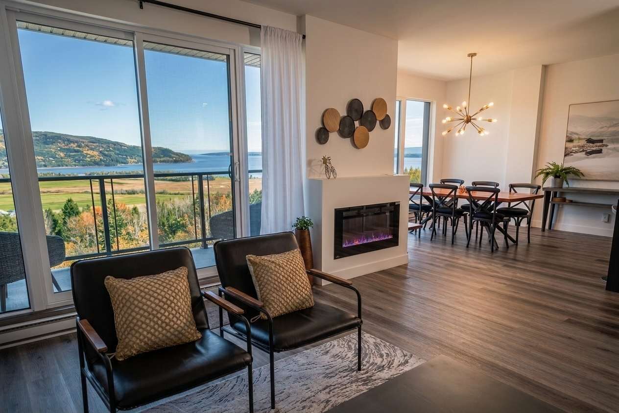 Televisión y oficina 