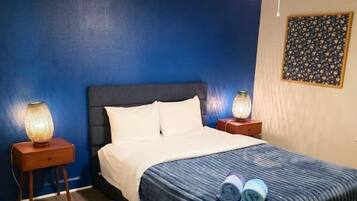 1 soveværelse, skrivebord, strygejern/strygebræt, Wi-Fi