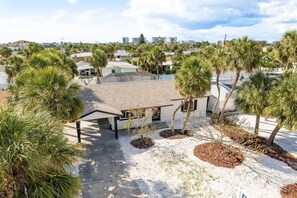 Exterior - Sunset Beach Escape – Modern Home + Private Pool (St. Pete Beach)