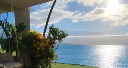 Lovely oceanfront 3-bedroom, first floor corner unit