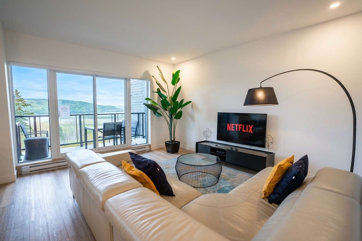 Televisie en een kantoor