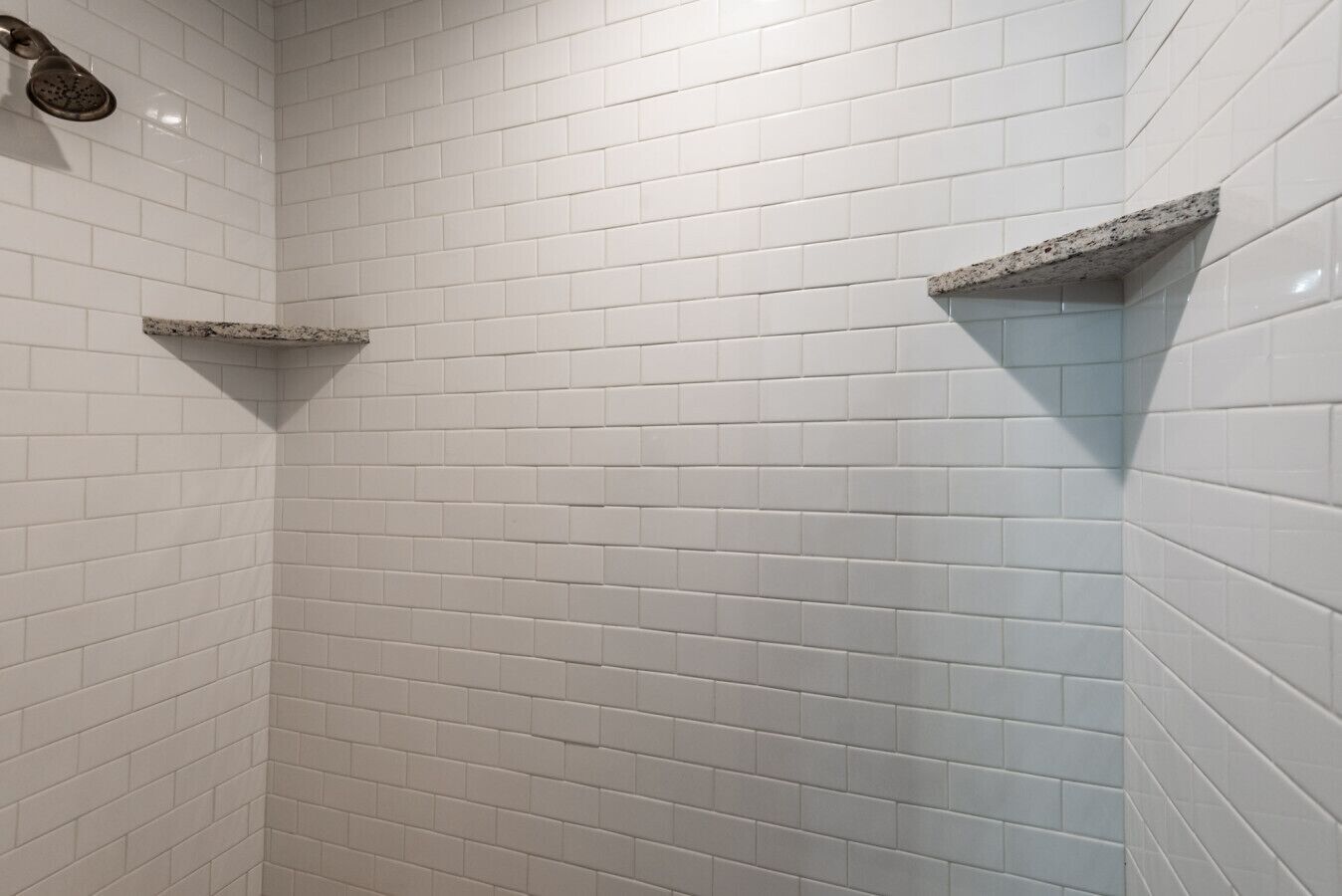 Shower, hair dryer, towels, toilet paper