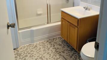 Towels, soap, toilet paper