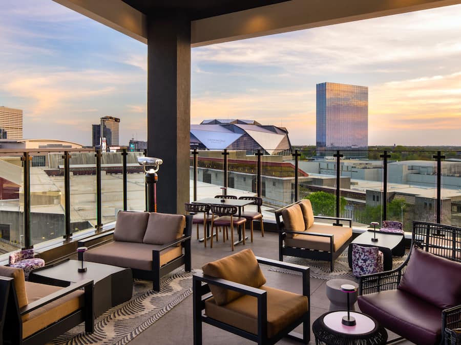 Rooftop terrace