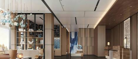 Blick von der Unterkunft